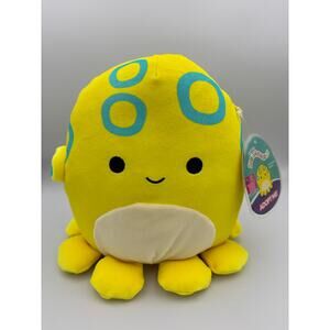 Squishmallows "Adopt Me!" Blue Ringed Octopus Plush NWT and Code